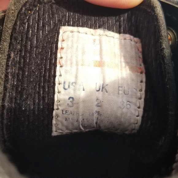 Leather Boots Quality Greaser Rebel Size 3 Youth - Picture 6 of 8